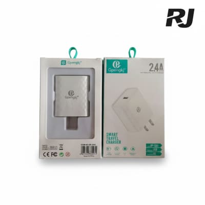 Cargador usb de casa en caja