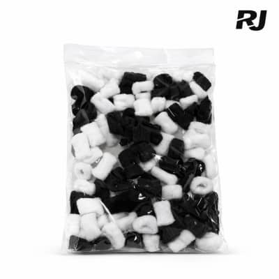 Cola p/pelo n/b sueltas en bolsa