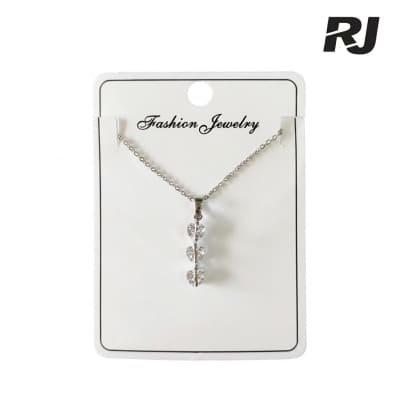 Collar c/piedra cristal
