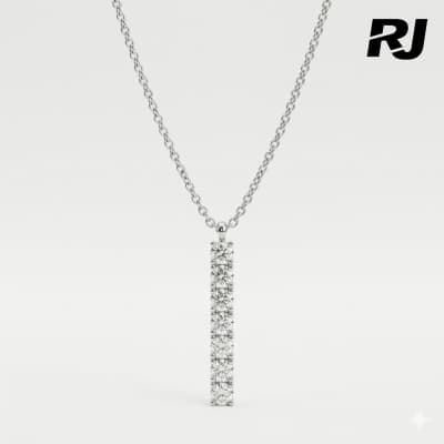 Collar c/piedra cristal