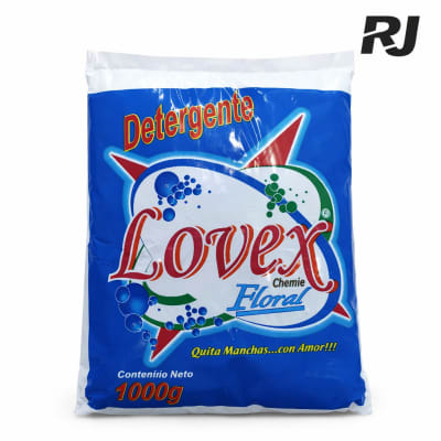 Detergente en polvo lovex 1kg