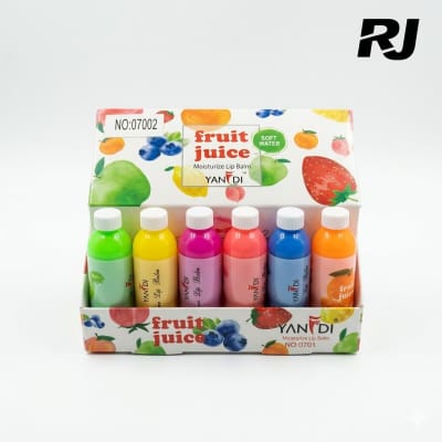 Pintura labial magico dibujo frutas(24)X1