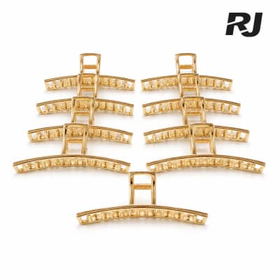 Pirana metal cuadrada con curva
