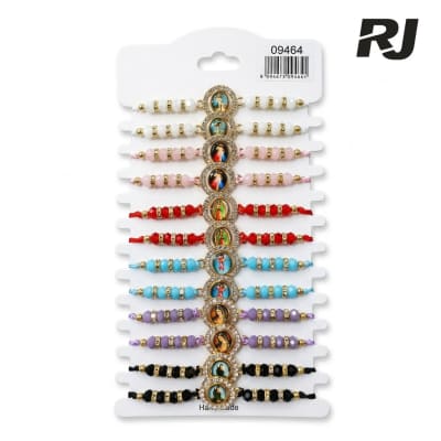 Pulsera c/adorno religioso x1carton