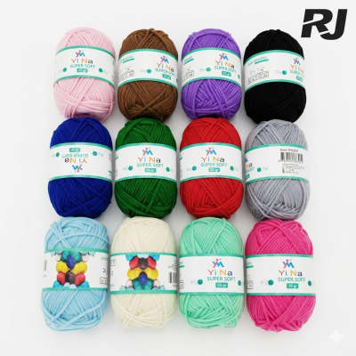 Rollo hilo de lana color