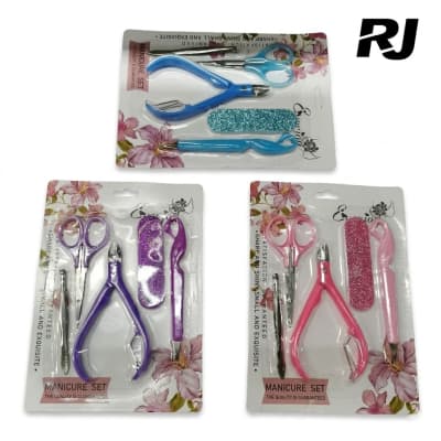 Set de maquillaje c/nipper,tijera,lima 5PCS