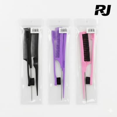 Set de peine c/cepillo 3pcs
