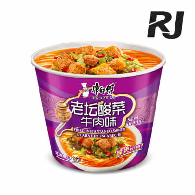 Sopa Fideo KSF Carne en Escabeche Tazón 122g