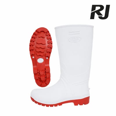 Super Industrial Nitrilo - Blanco/Rojo