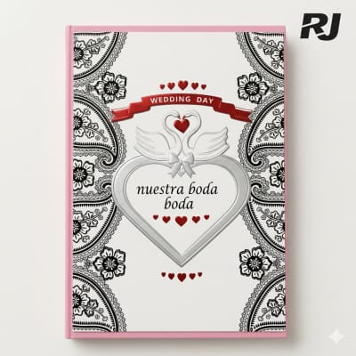 Tarjeta de invitacion p/matrimonio