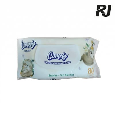 Toallitas Húmedas Comely Baby Astros 80u