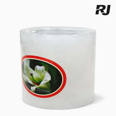 Vela blanco mediana