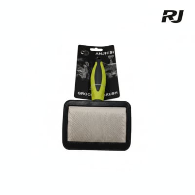 cepillo p/perro rectangular mango