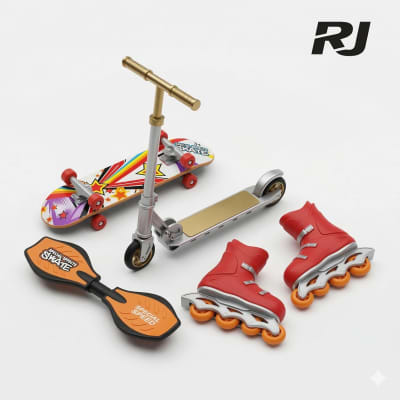 juego de patines c/3estilos p