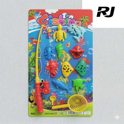 juego de pescar c/8 pez