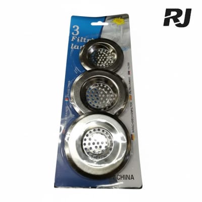 set de colador p/fregadero 3pcs
