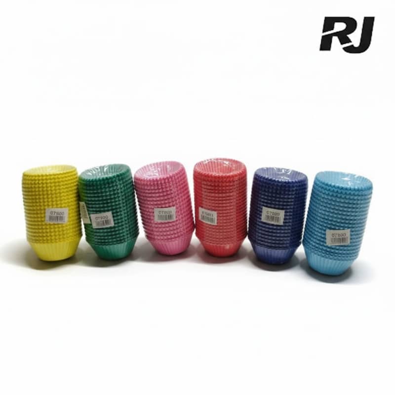 11cm 500pcs molde p/hacer queque color