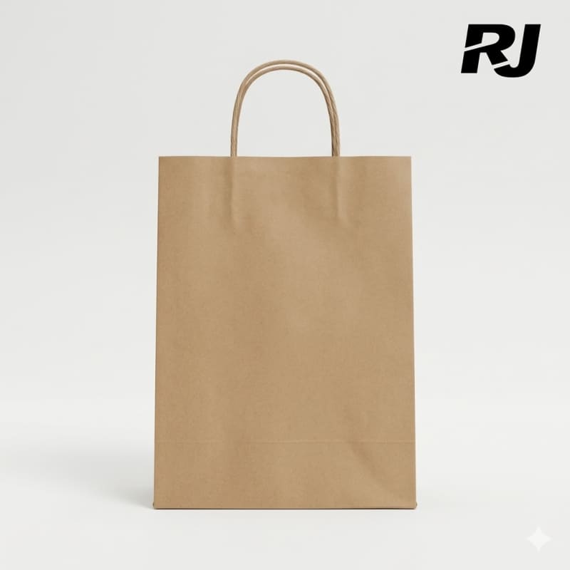 33X26x12 bolsa de papel c/agarradera X1