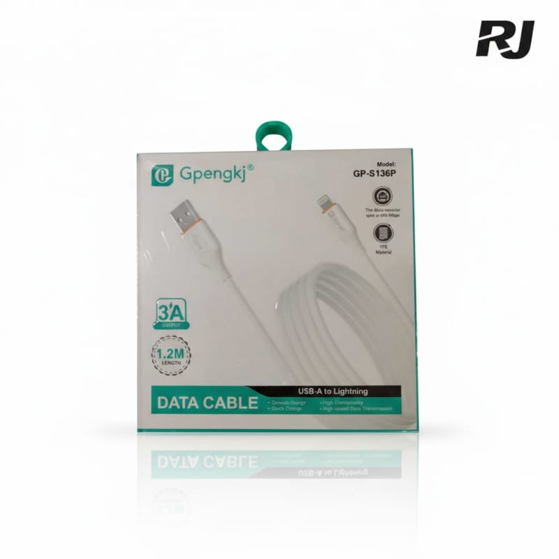 3A 1.2m cable USB to LIGHTNING en caja