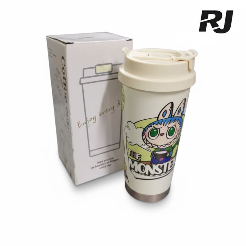 500ML  vaso de acero c/dibujo labubu