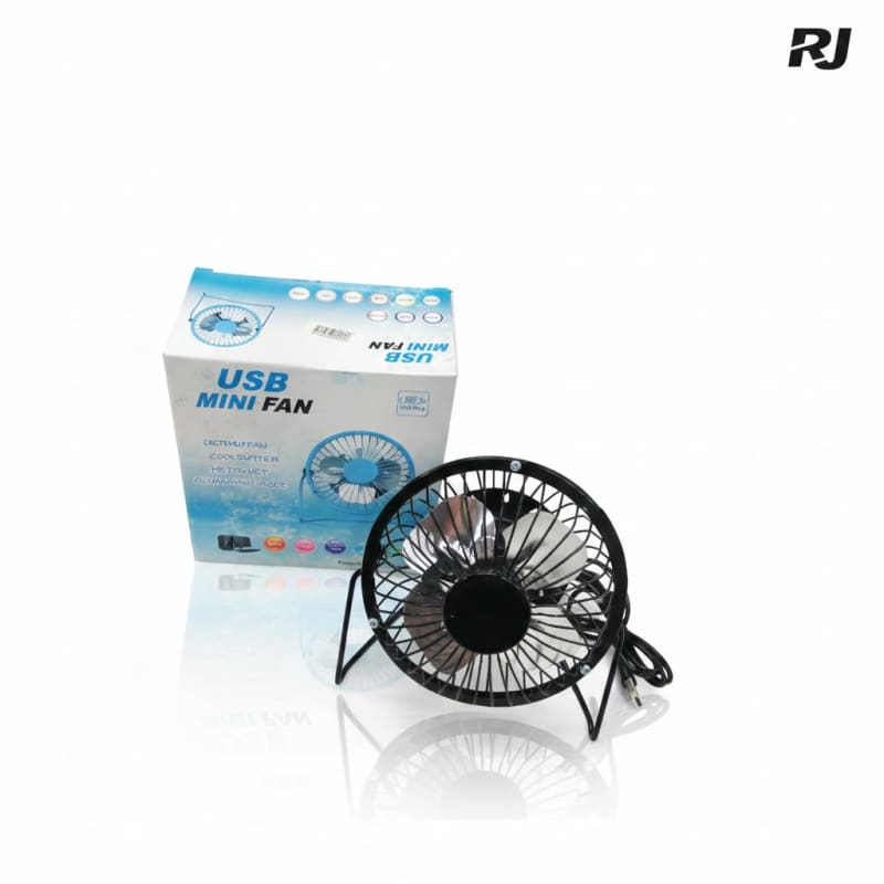 Abanico de mesa c/enchufe usb 4pulg