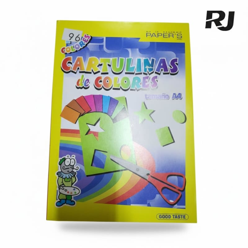 Block cartulina color 48 hojas