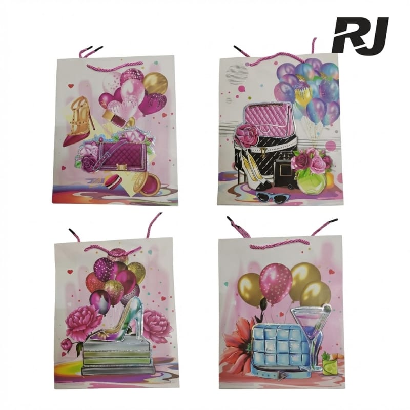 Bolsa de regalo 3d p/mujer pequeña