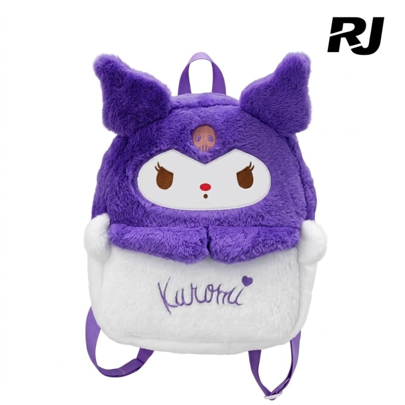 Bolso peludo figura kuromi