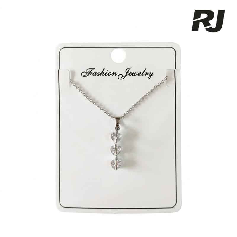 Collar c/piedra cristal