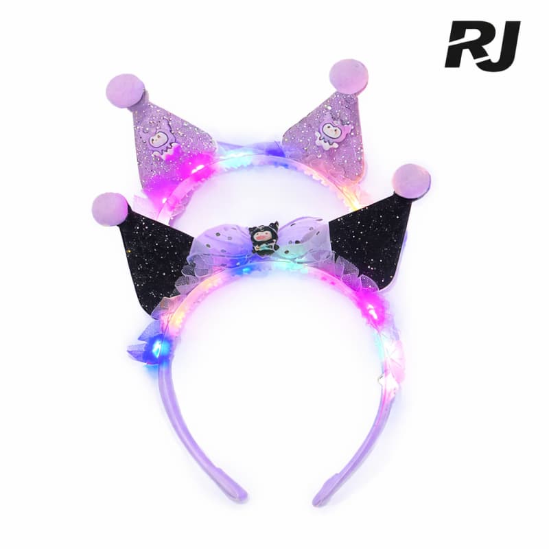 Diadema c/luz kuromi