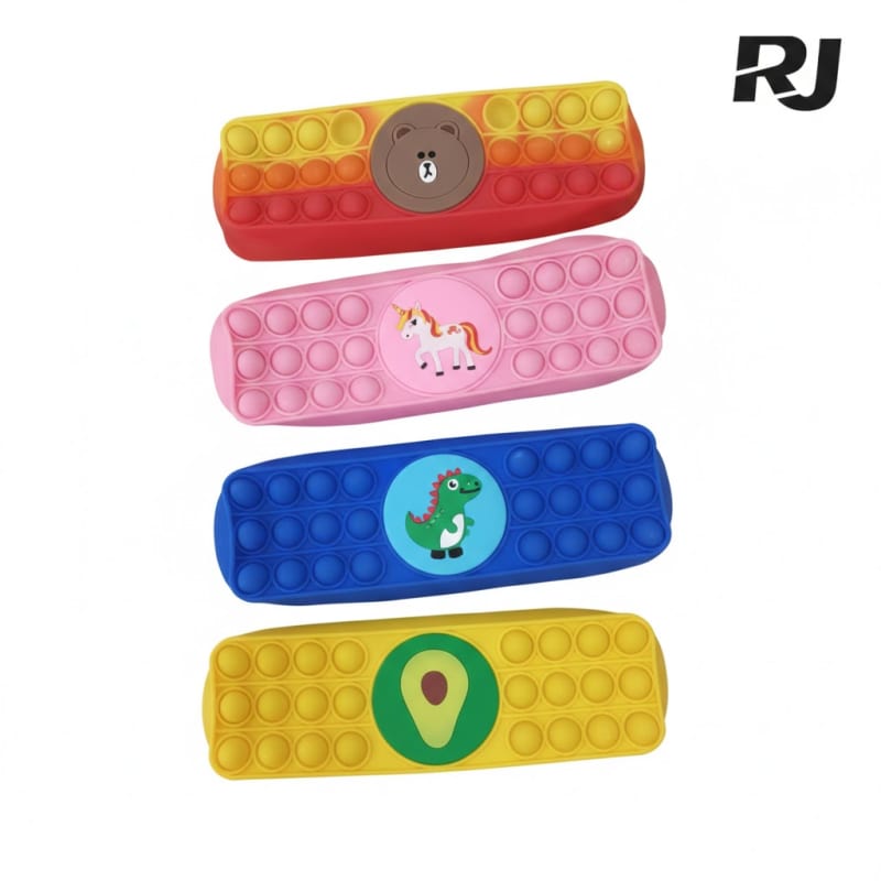 Estuche p/lápices c/pop it