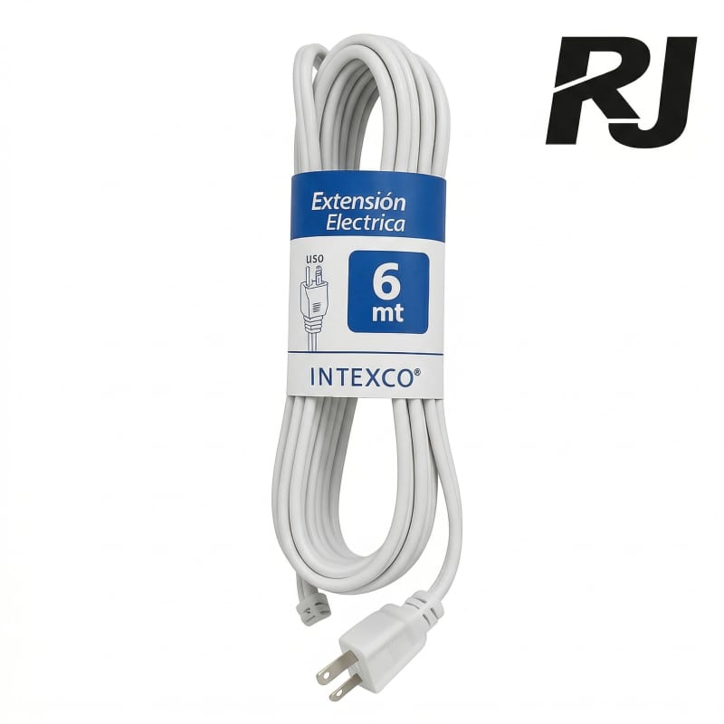 Extensión Eléctrica Intexco 6 metros