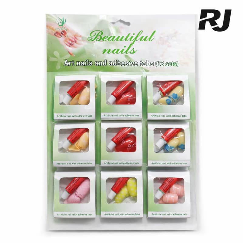Lamina de una postiza c/dibujo X1 lamina 12pcs