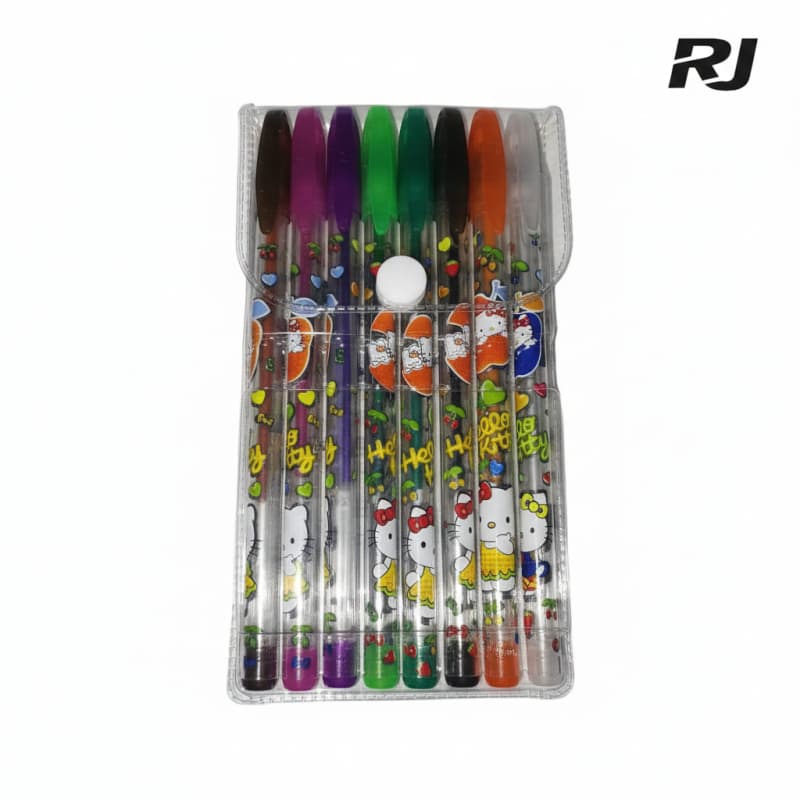 Lapicero Gel X1 paq 8pcs