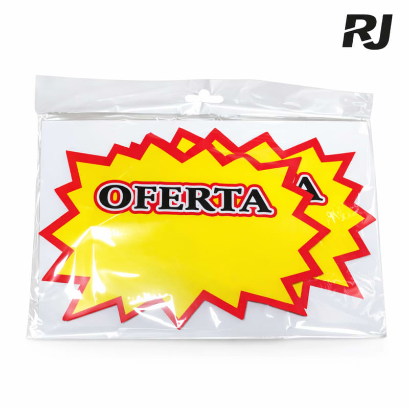 OFERTA rotulo p/precio oferta medianos
