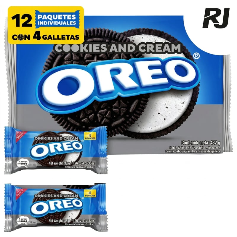 Oreo Cookies & Cream Paquete