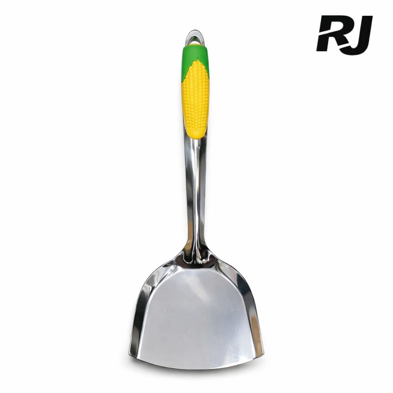 Pala p/cocina metal gruesa mango est maiz