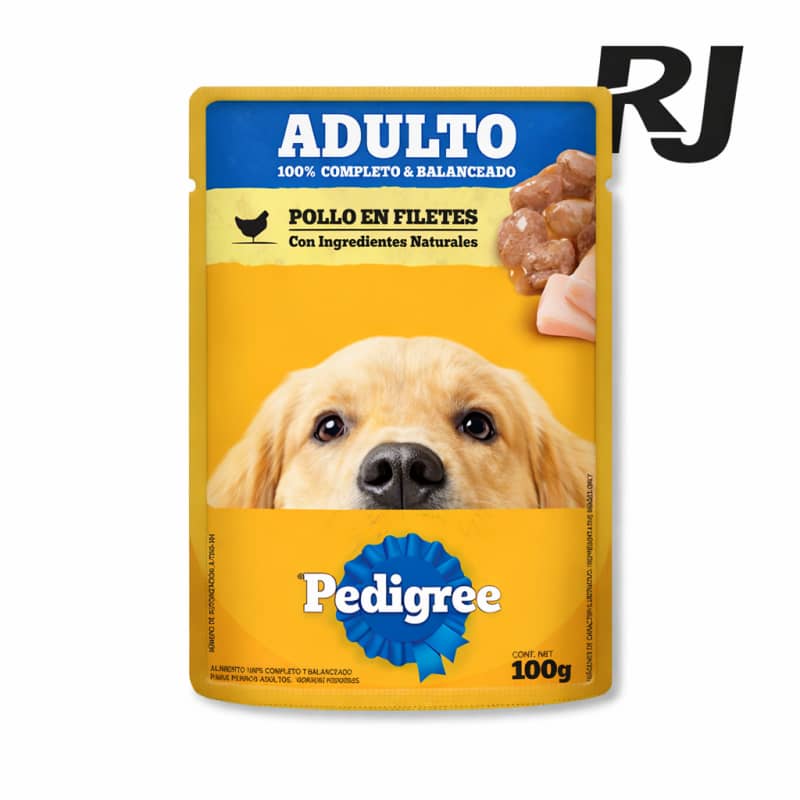 Pedigree Pouch Adulto Cordero 100g