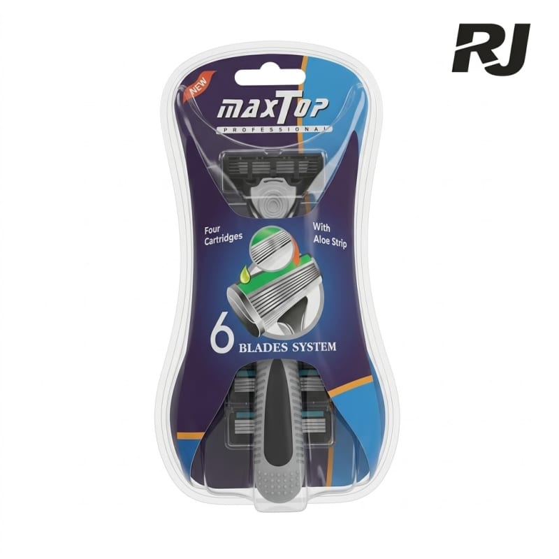Prestobarba c/6cuchillos c/3repuestos