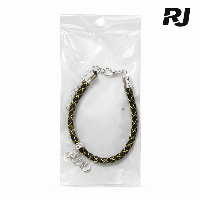 Pulsera c/letra tela redondo