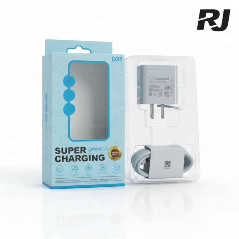 Set de cable usb-Iphon c/cargador carga rapida