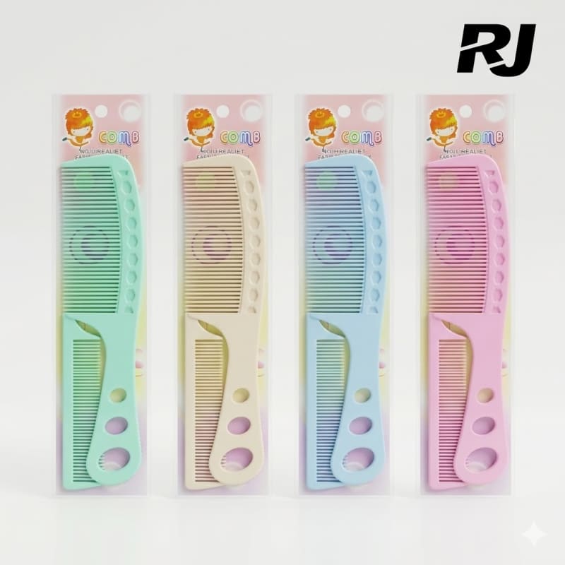 Set de peine 2pcs mango c/3 huecos