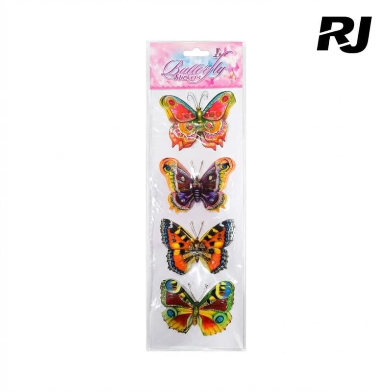 Sticker de mariposa 4pcs