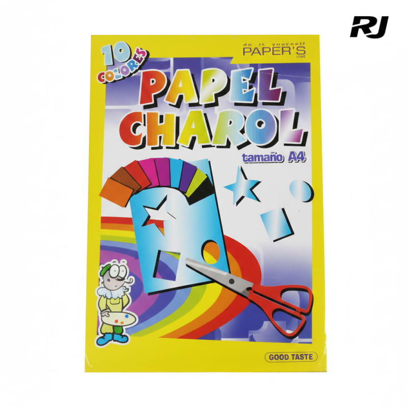 block papel color fosforescente