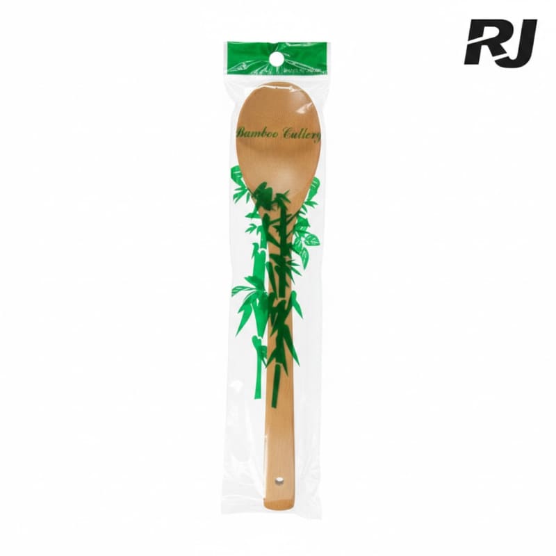cucharon p/cocina de bambu p/arroz largo