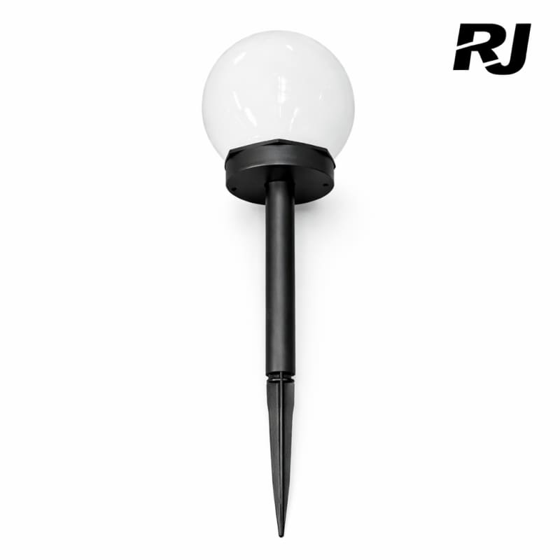 lampara solar bola blanca p/jar