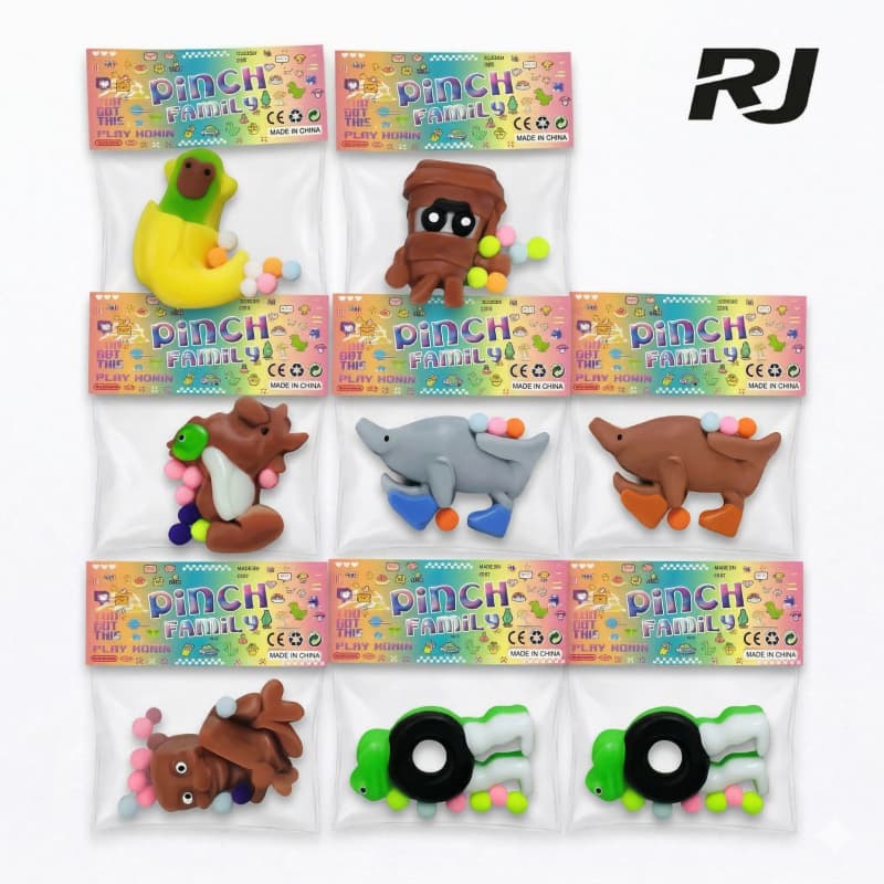 monster suave juega pellizco