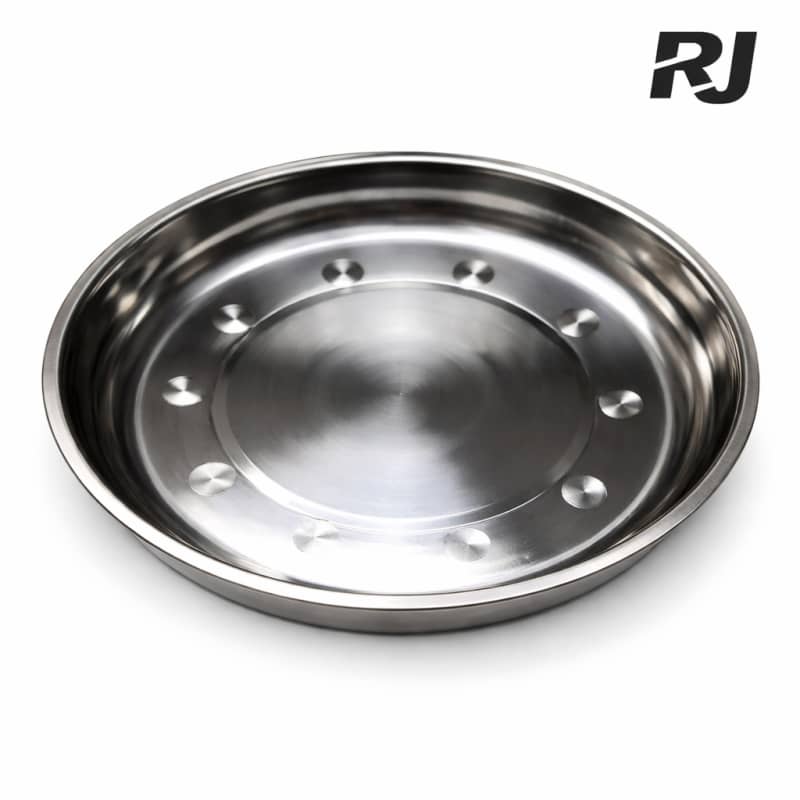 plato de acero 20cm