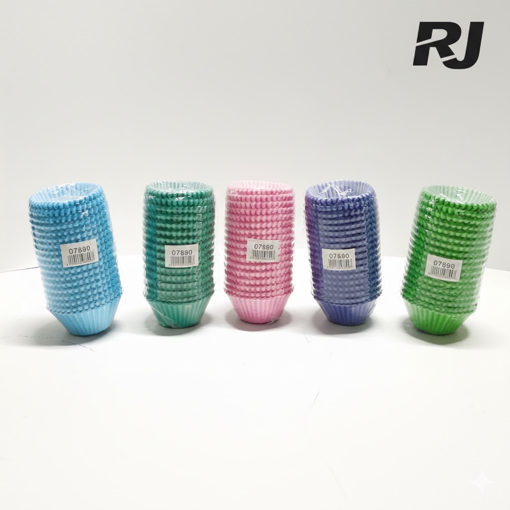 10cm 500pcs molde p/hacer queque color