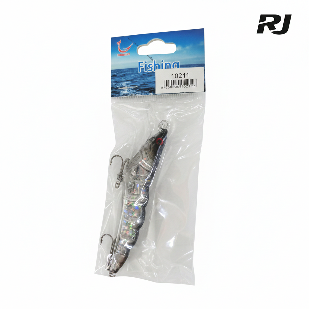 10cm 13g anzuelo c/camaron